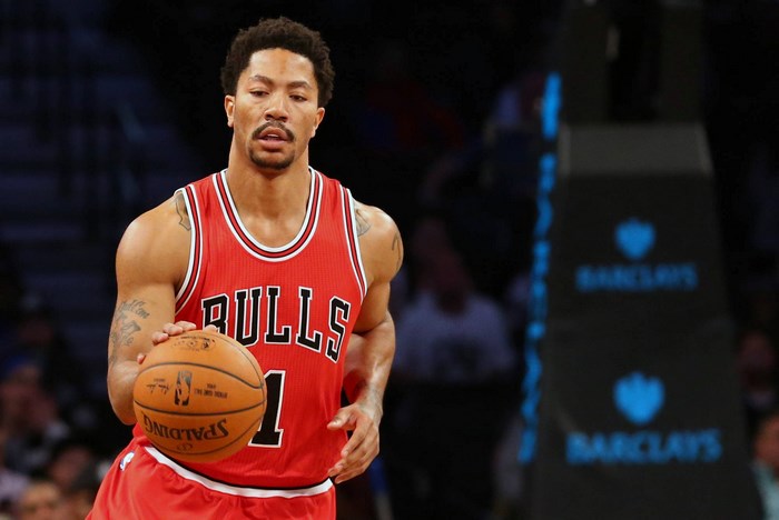 Derrick Rose of the Chicago Bulls