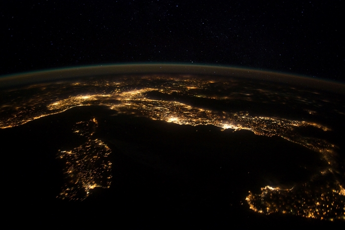 Earth at Night from Space