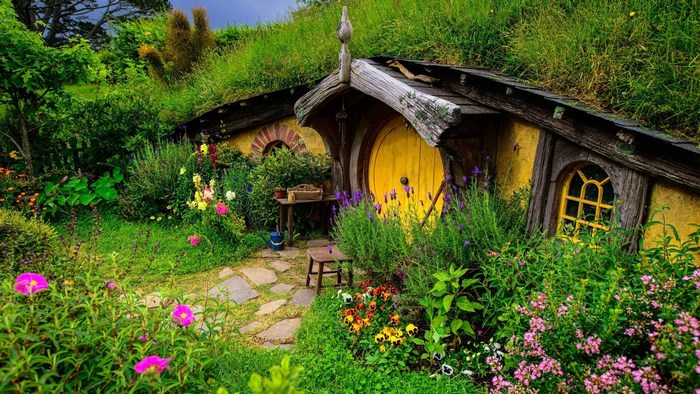 Hobbit hole from Lord of the Rings
