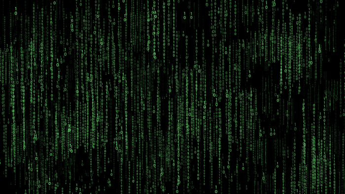 Matrix digital rain computer code