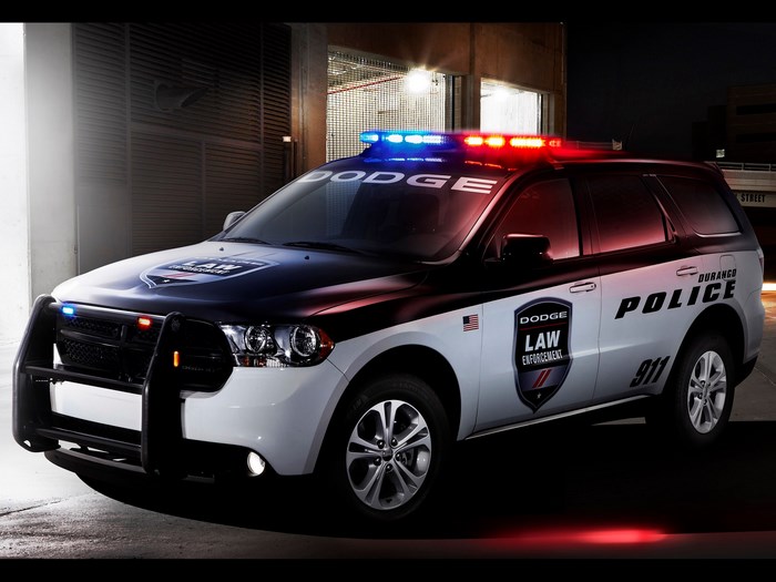 Dodge Durango Police SUV with Lights
