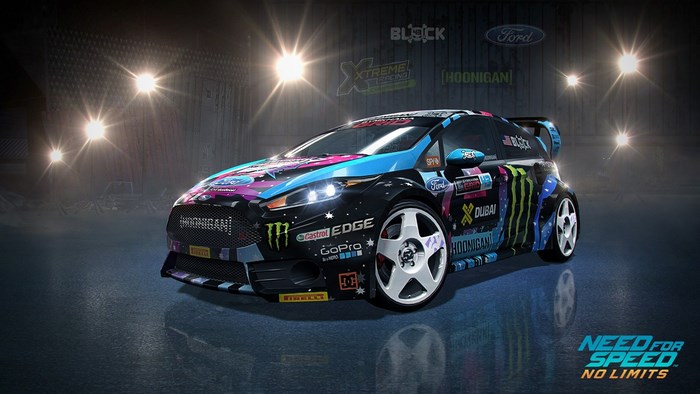 Ken Block's Ford Fiesta from Need for Speed No Limits