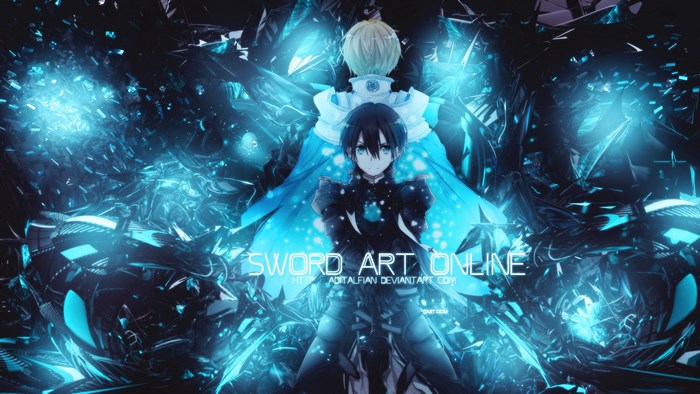 Kirito and Eugeo from Sword Art Online