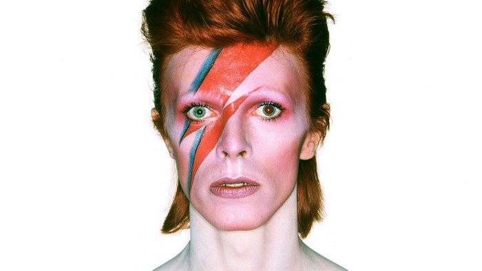 David Bowie Aladdin Sane Lightning Bolt Face Paint
