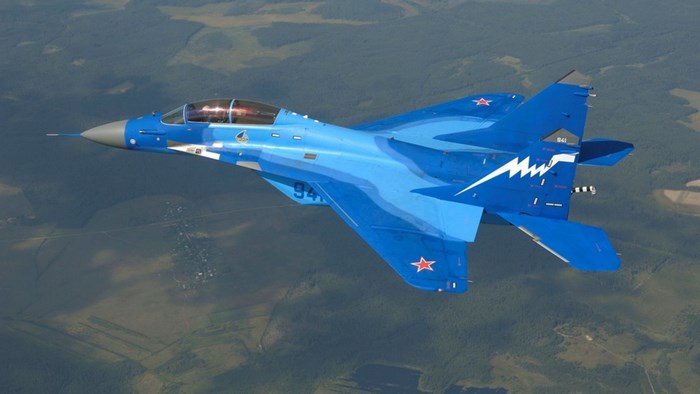 Mikoyan MiG-29 in flight