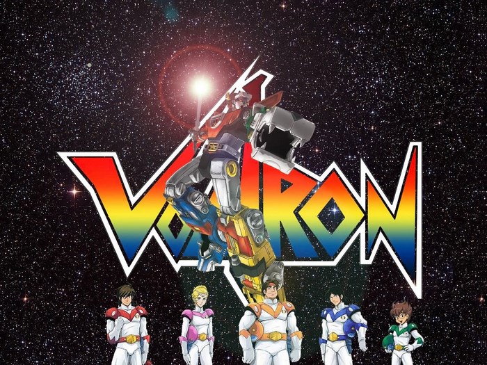 Voltron: Defender of the Universe with pilots