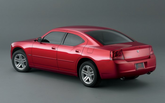 Red Dodge Charger Sedan