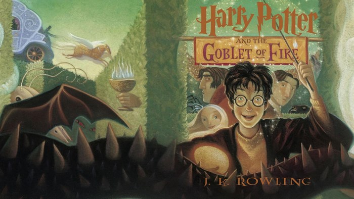 Harry Potter and the Goblet of Fire book cover