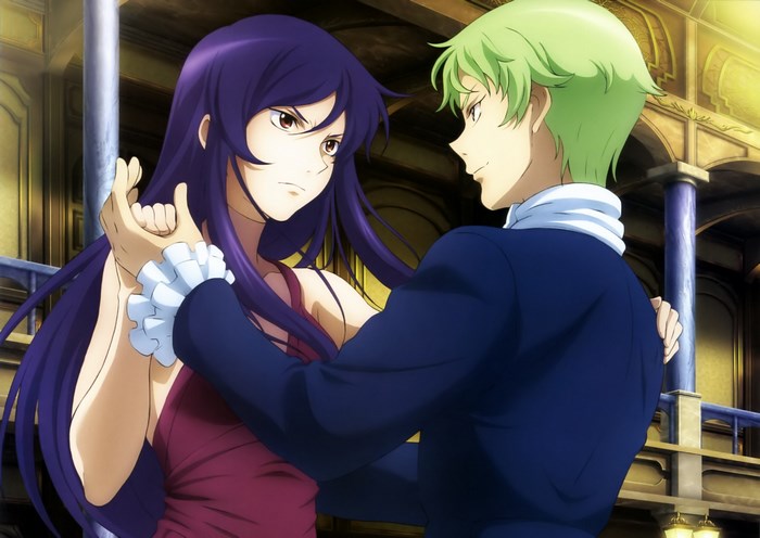 Setsuna F. Seiei and Marina Ismail from Mobile Suit Gundam 00