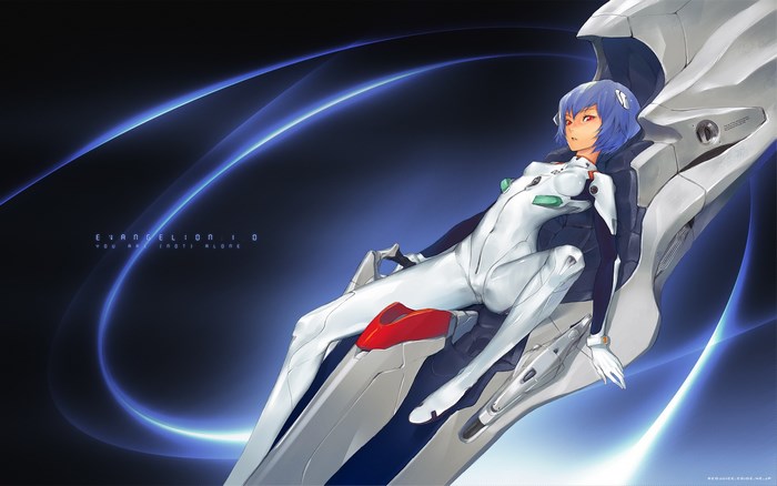 Rei Ayanami from Neon Genesis Evangelion in Unit-00