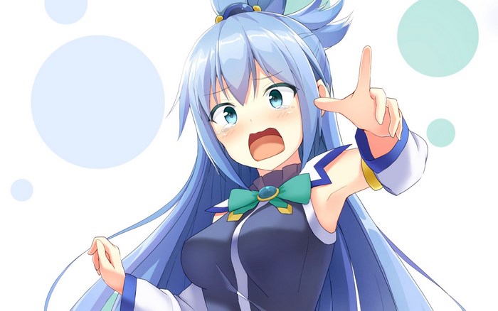 Aqua from Konosuba