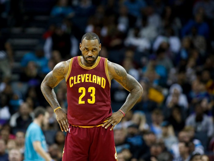 LeBron James of Cleveland Cavaliers