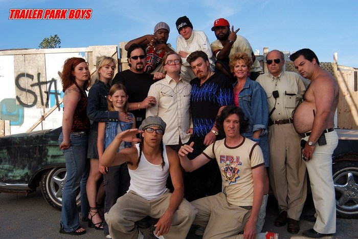 Trailer Park Boys cast group photo