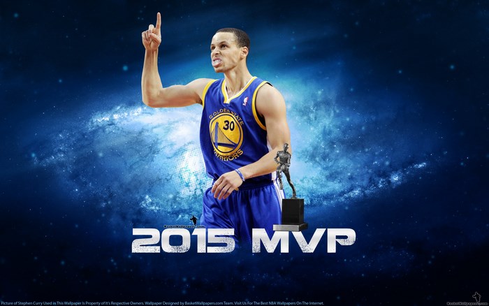 Stephen Curry 2015 NBA MVP Celebration