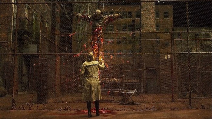 Rose from Silent Hill 2 confronting a creature