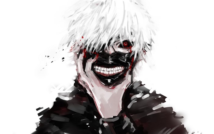 Ken Kaneki from Tokyo Ghoul