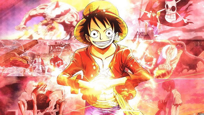 Luffy Igniting His Power in One Piece
