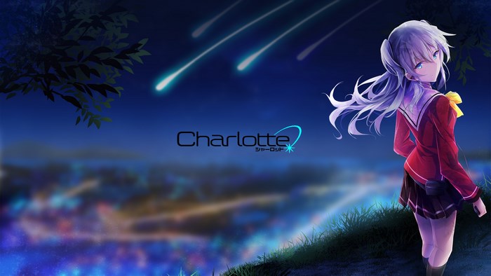 Charlotte anime wallpaper with Nao Tomori