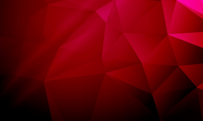 Red Geometric Abstract Background