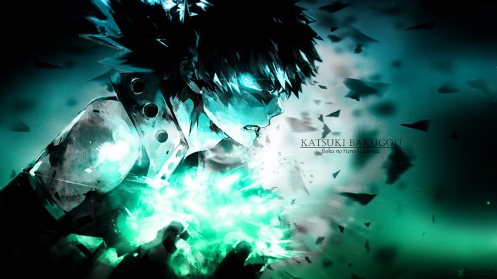 Katsuki Bakugo from Boku no Hero Academia