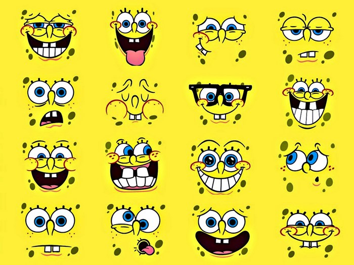 SpongeBob SquarePants Faces
