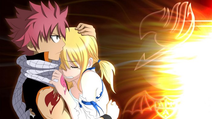 Natsu and Lucy from Fairy Tail