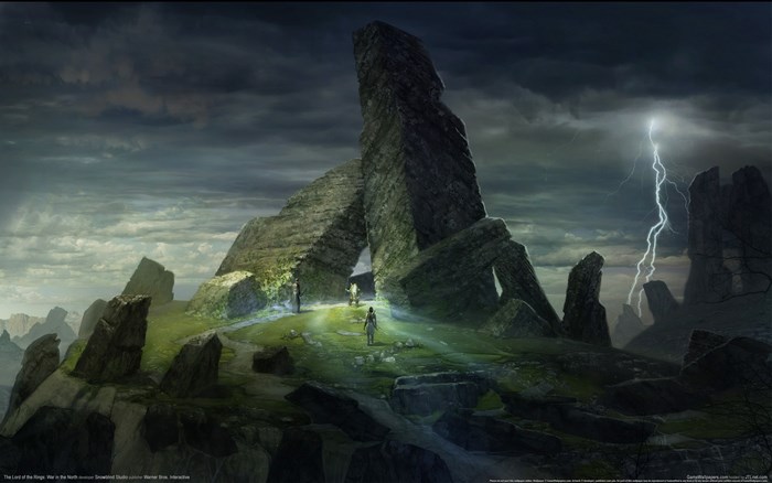 The Lord of the Rings: War in the North stone ruins