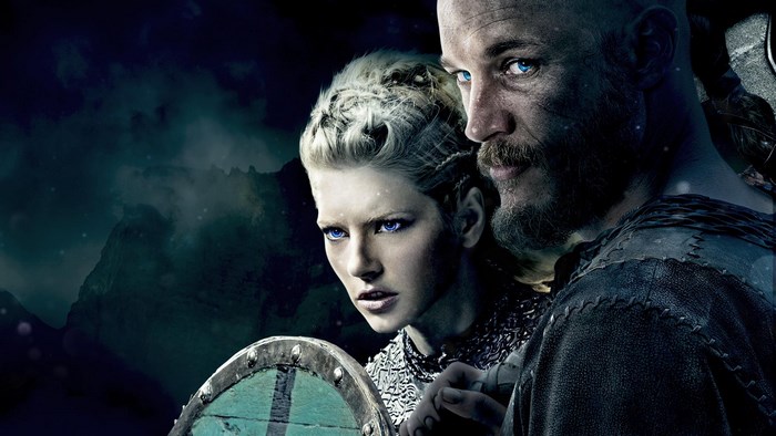 Ragnar Lothbrok and Lagertha from Vikings