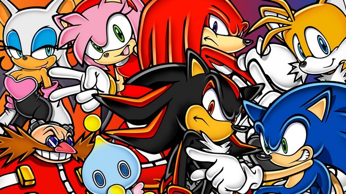 Sonic Adventure 2 Characters Group
