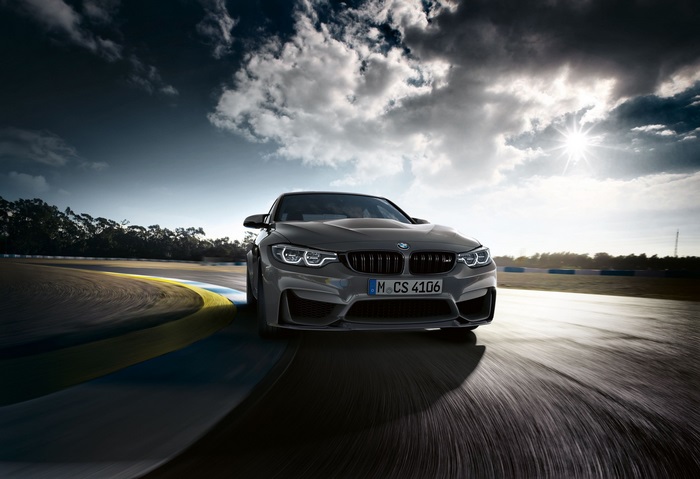 BMW M3 CS on a Race Track