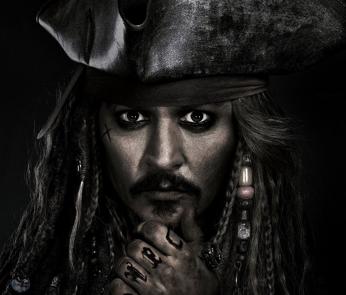 Captain Jack Sparrow from Pirates of the Caribbean