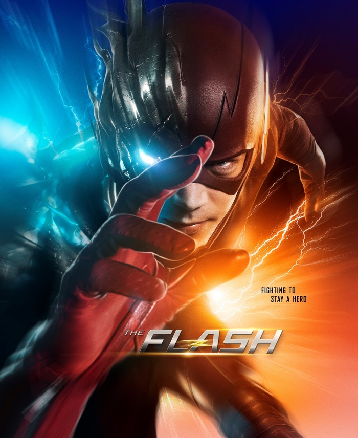 The Flash Fighting to Stay a Hero Poster