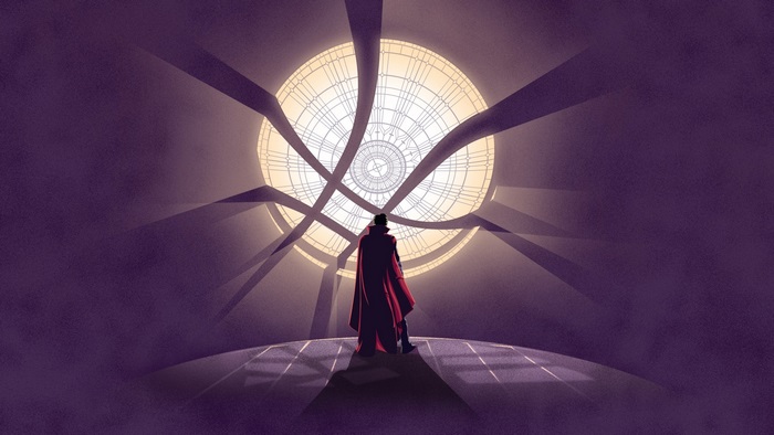 Doctor Strange in the Sanctum Sanctorum