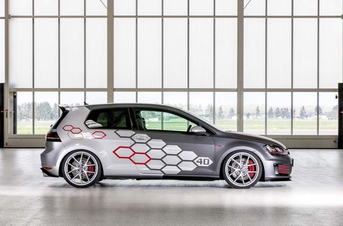 Volkswagen Golf GTI with Hexagonal Decals