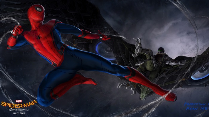 Spider-Man vs. Vulture from Spider-Man: Homecoming 4K