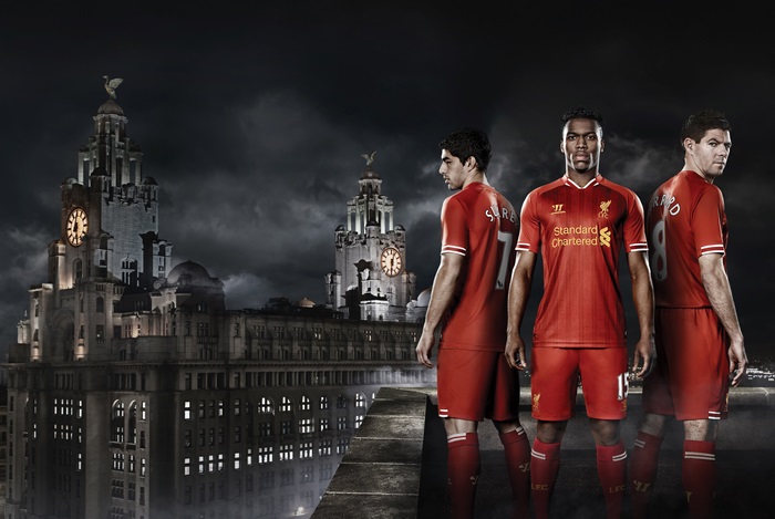Liverpool FC Players in 4K Night Cityscape