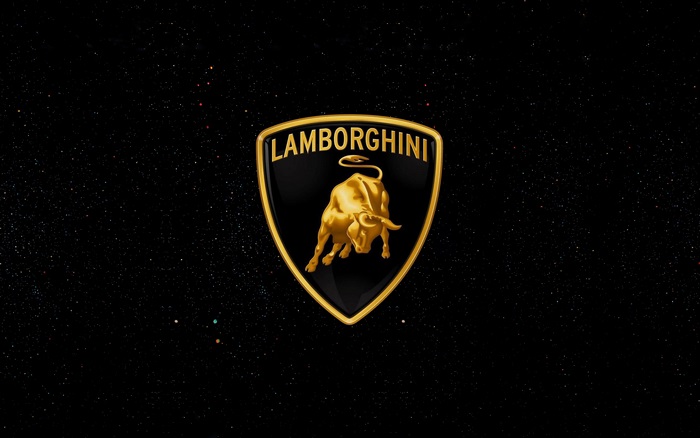 Lamborghini logo 4K screensaver