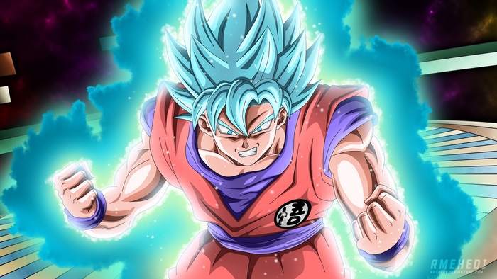 Goku from Dragon Ball Super in 4K