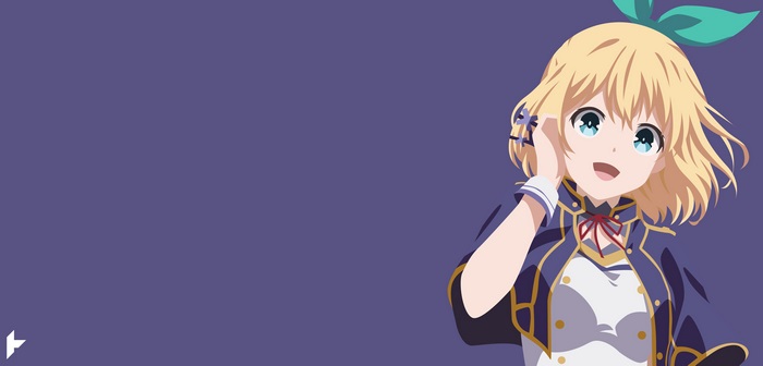 4K anime girl from Rokudenashi Majutsu Koushi to Akashic Records