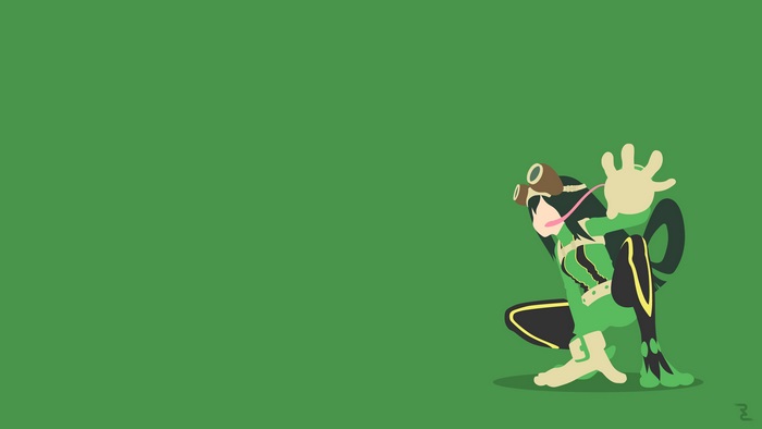 Tsuyu Asui from My Hero Academia 4K