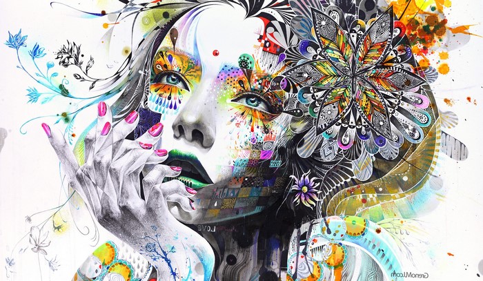 Abstract surrealism artwork by Grena