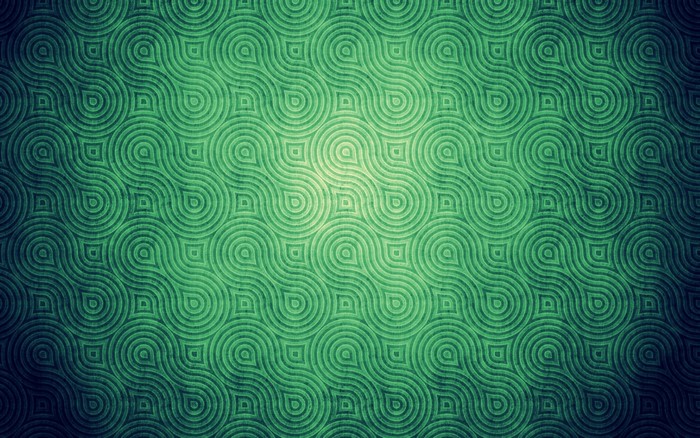 Green abstract geometric pattern