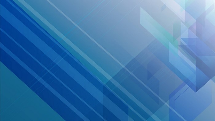 Modern blue abstract minimalism with geometric shapes