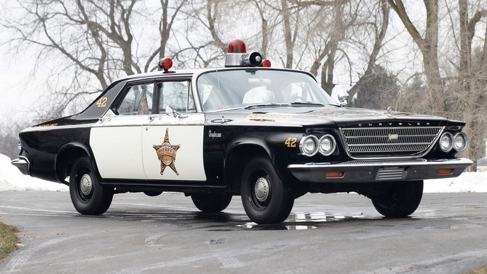 Classic Chrysler Sheriff's Police Car