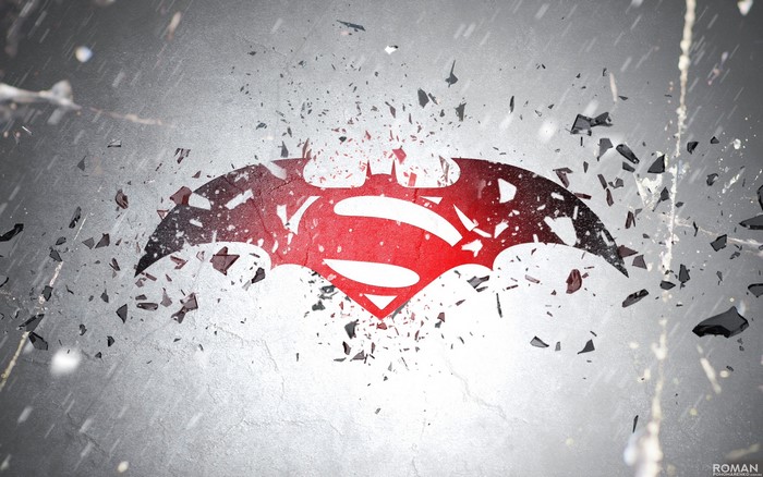 Batman Superman logo from Batman v Superman: Dawn of Justice