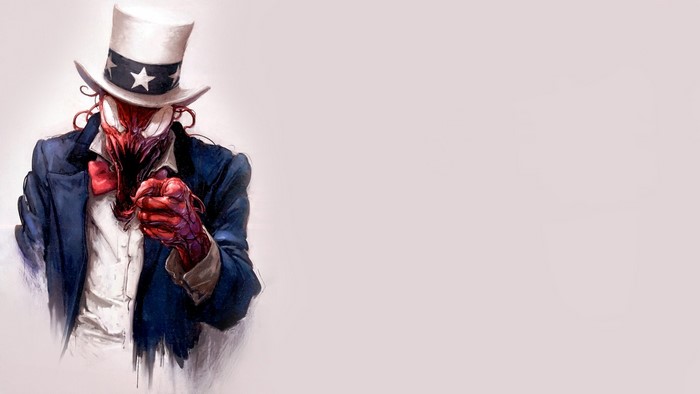 Carnage as Uncle Sam from Marvel Comics