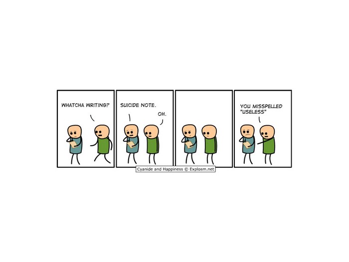 Cyanide and Happiness Dark Humor Comic