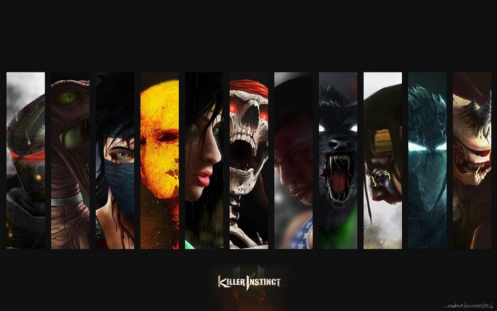 Killer Instinct characters montage