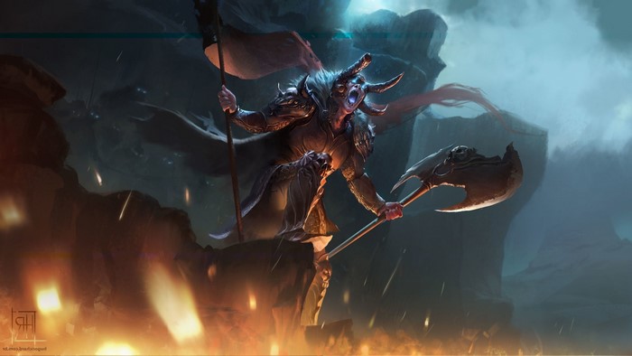 Legion Commander from Dota 2