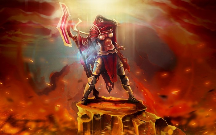 Legion Commander from Dota 2